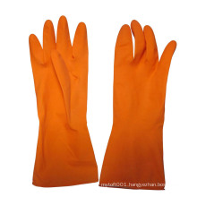 Hot Sale Waterproof Household Latex Gloves Rubber Cleaning Gloves